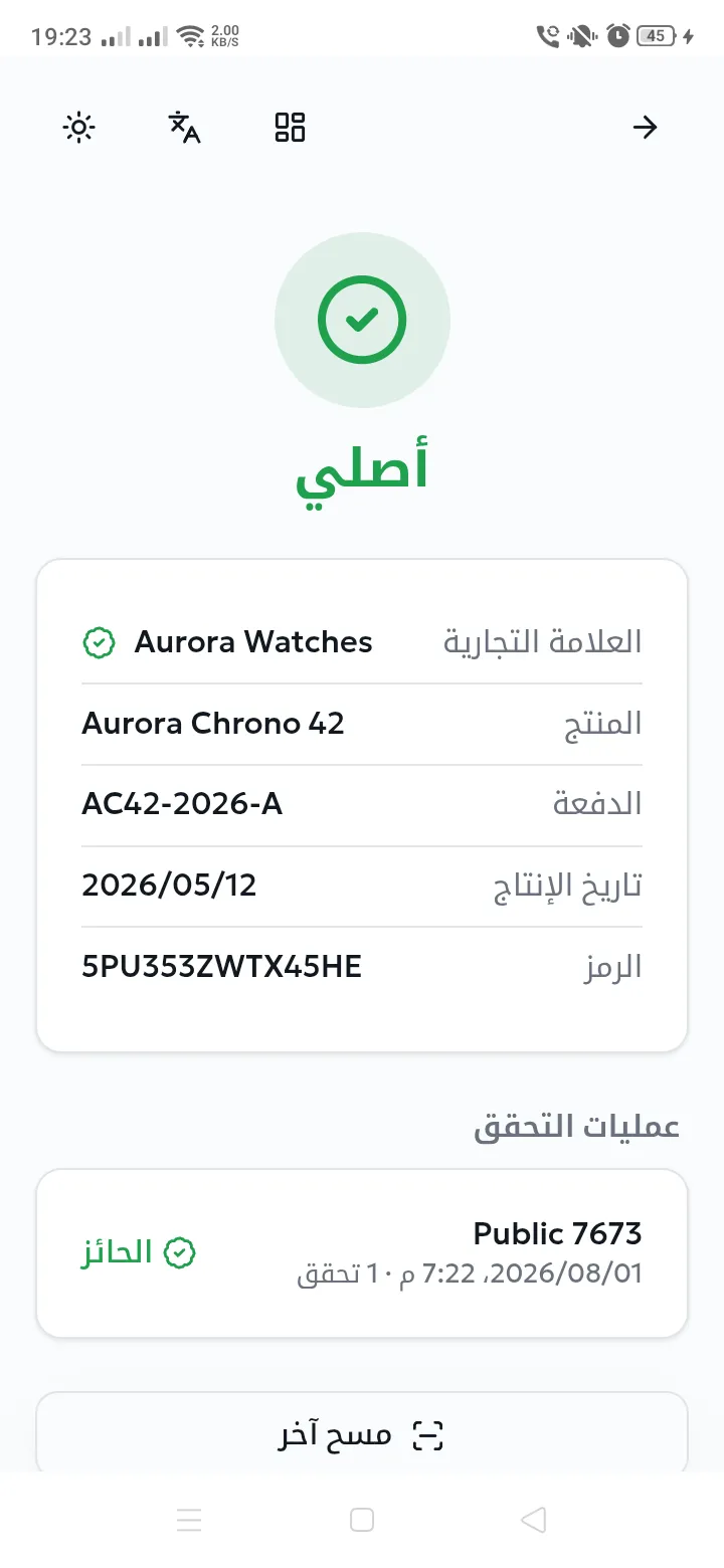 نتيجة أصلي